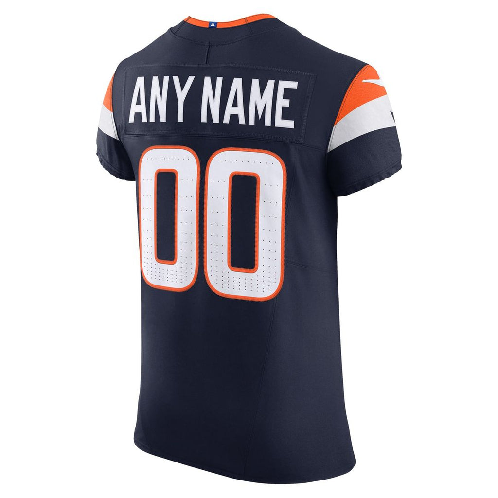 Denver Broncos Nike Navy Alternate Vapor FUSE Elite Custom Jersey