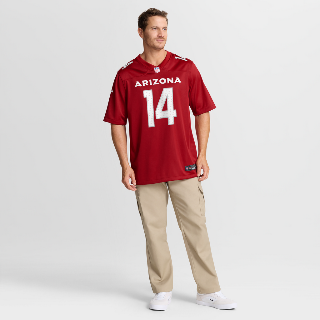 Arizona Cardinals Michael Wilson Nike Cardinal Game Jersey