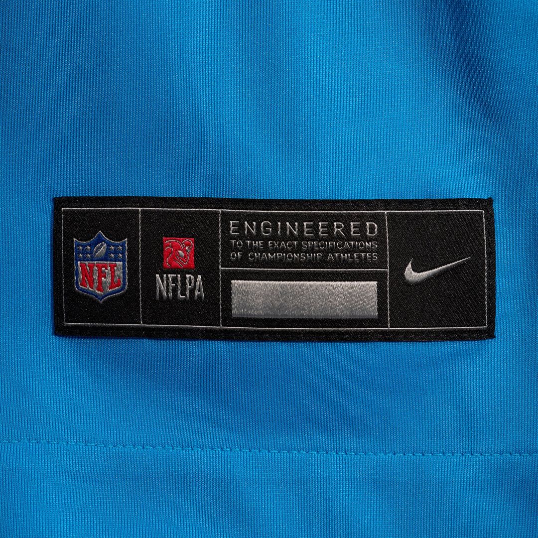 Carolina Panthers Chuba Hubbard Nike Black Game Jersey