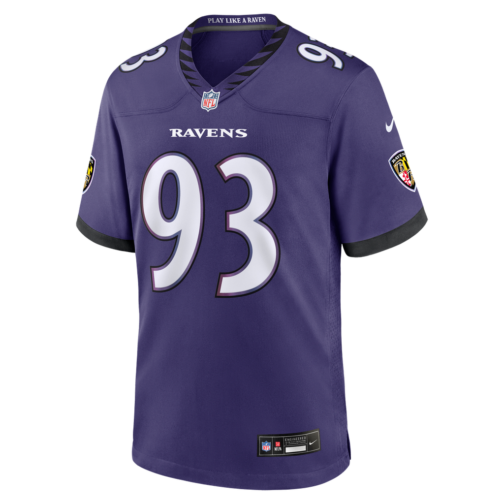 Baltimore Ravens Calais Campbell Nike Purple Game Jersey