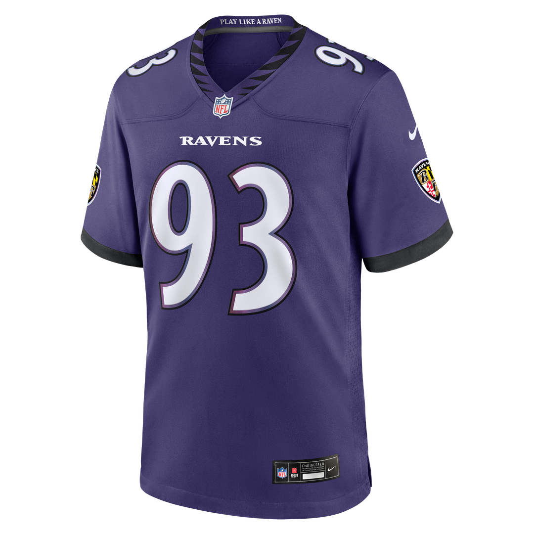Baltimore Ravens Calais Campbell Nike Purple Game Jersey