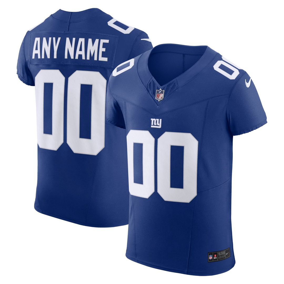 New York Giants Nike Royal Vapor FUSE Elite Custom Jersey