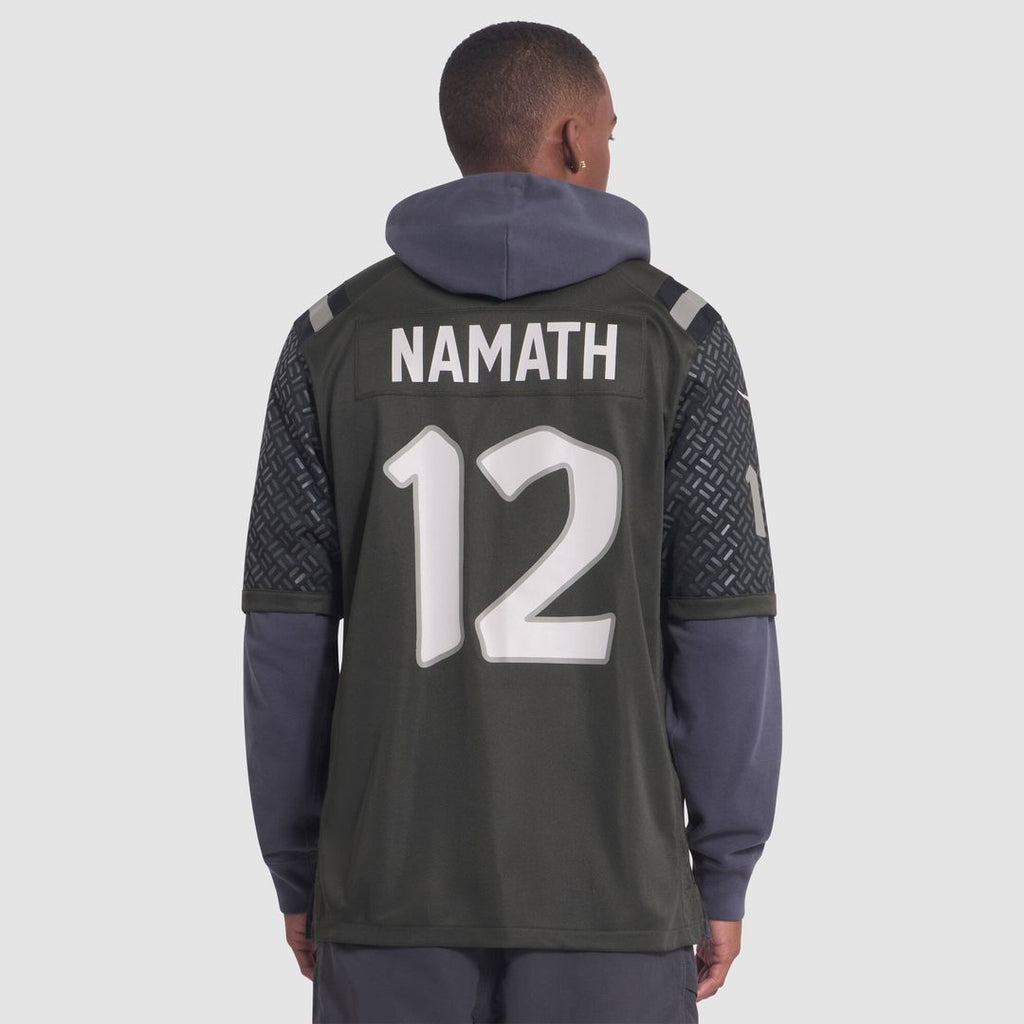 New York Jets Joe Namath Nike Green Rivalries Collection Retired Game Jersey