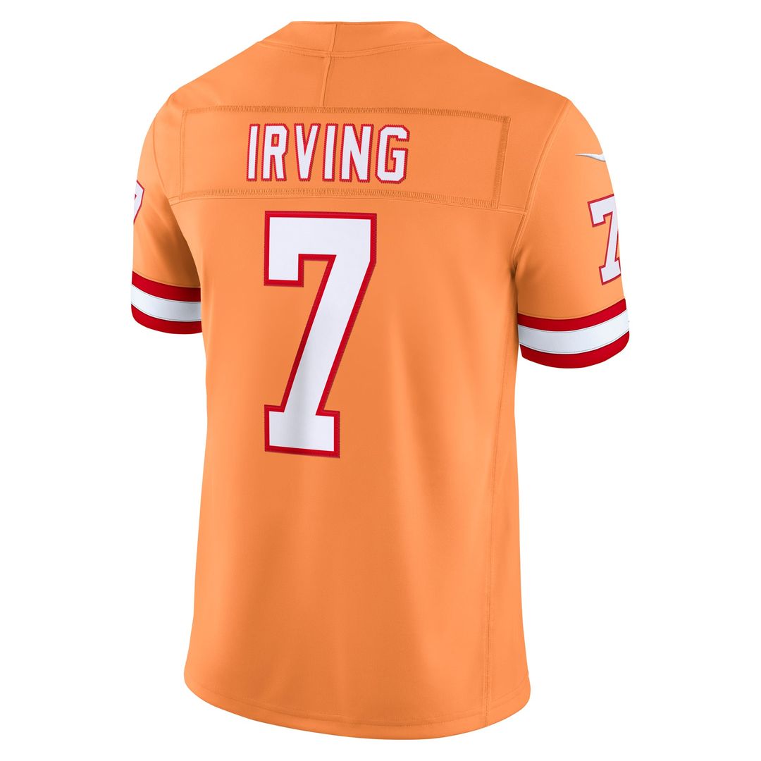 Tampa Bay Buccaneers Bucky Irving Nike Creamsicle Alternate Vapor FUSE Stitched Limited Jersey