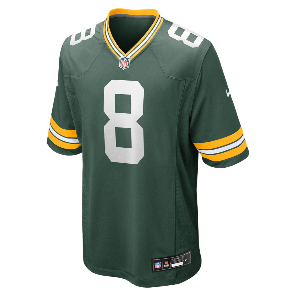Green Bay Packers Josh Jacobs Nike Green Game Jersey