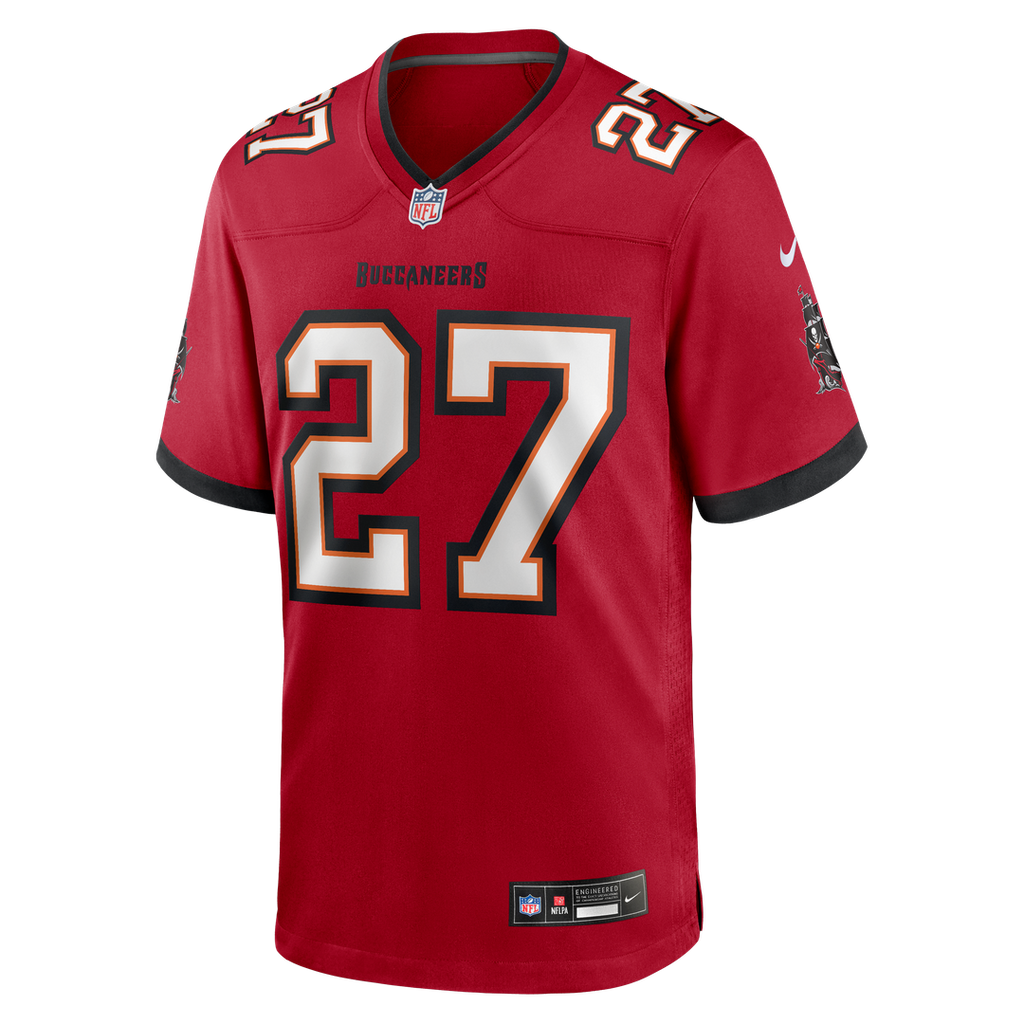 Tampa Bay Buccaneers Zyon McCollum Nike Red Game Jersey