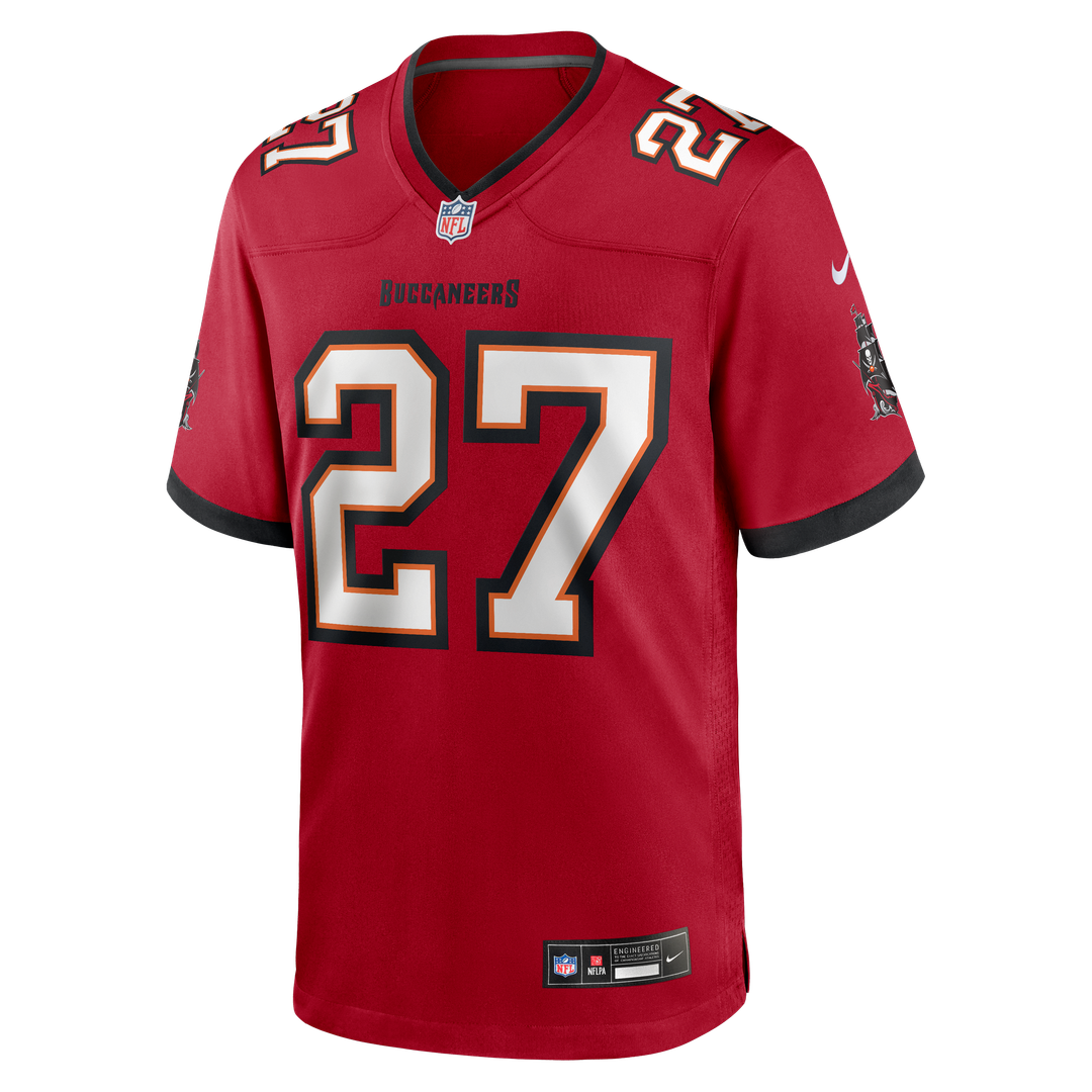 Tampa Bay Buccaneers Zyon McCollum Nike Red Game Jersey