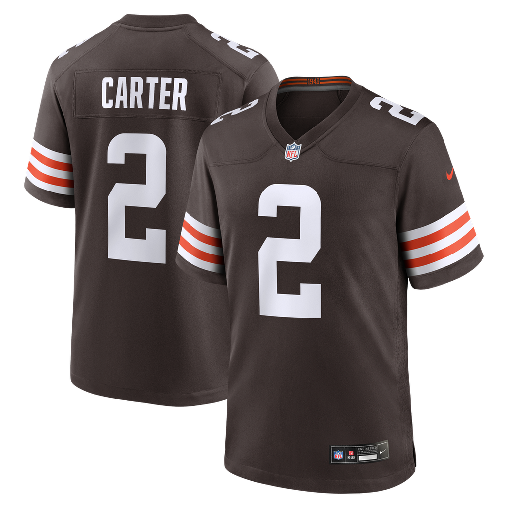 Cleveland Browns DeAndre Carter Nike Brown Game Jersey