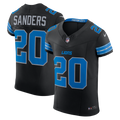 Detroit Lions Barry Sanders Nike Black Alternate Vapor FUSE Elite Jersey