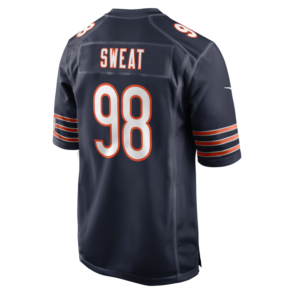 Chicago Bears Montez Sweat Nike Navy Game Jersey