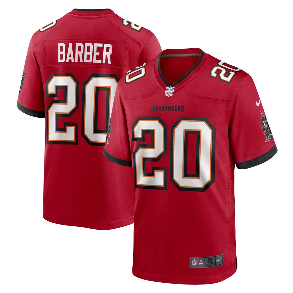 Tampa Bay Buccaneers Ronde Barber Nike Red Retired Game Jersey
