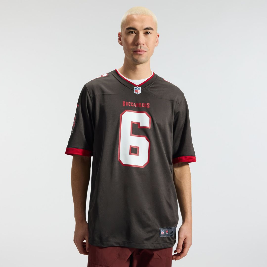 Tampa Bay Buccaneers Baker Mayfield Nike Red Game Jersey