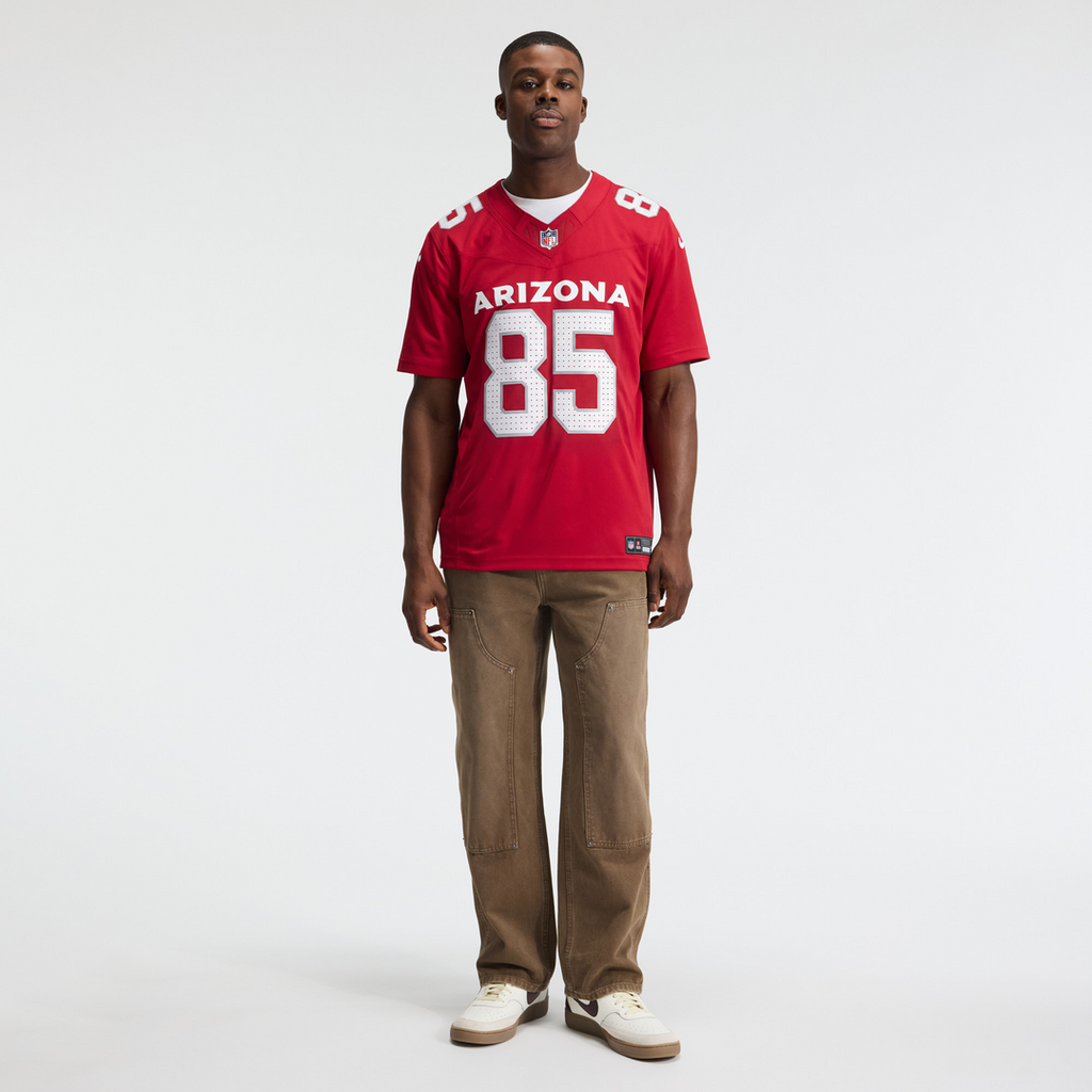 Arizona Cardinals Trey McBride Nike White Vapor FUSE Stitched Limited Jersey