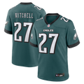 Philadelphia Eagles Quinyon Mitchell Nike Midnight Green Game Jersey