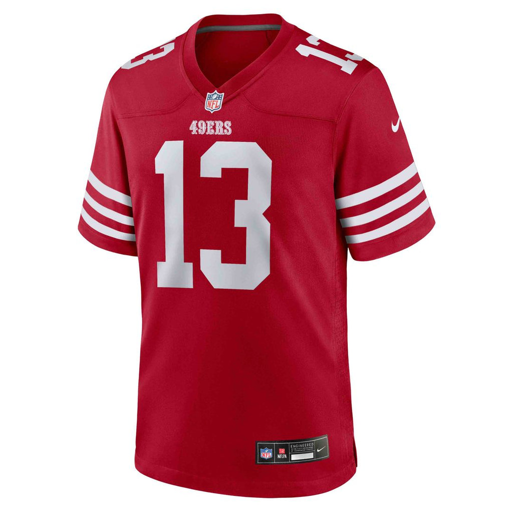 San Francisco 49ers Brock Purdy Nike Scarlet Game Jersey