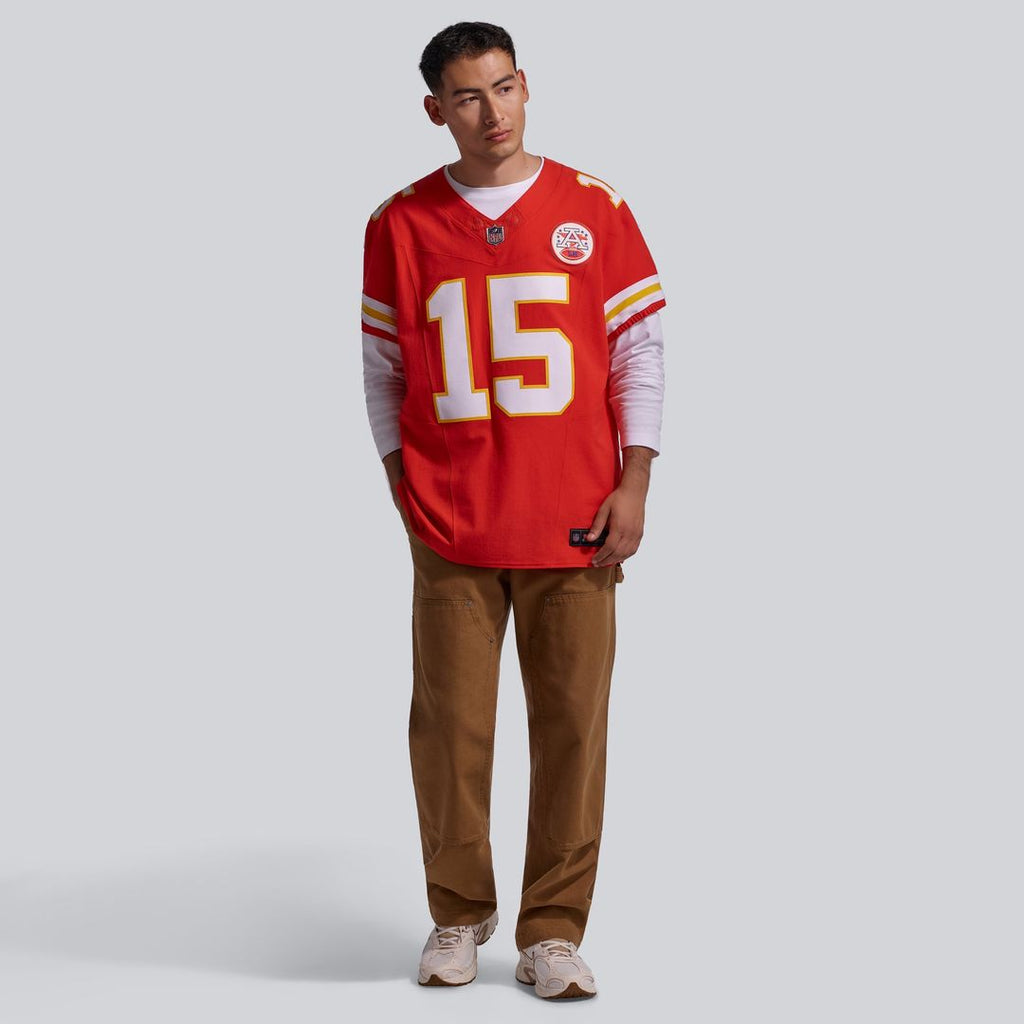 Kansas City Chiefs Patrick Mahomes Nike Red Team Vapor FUSE Elite Jersey