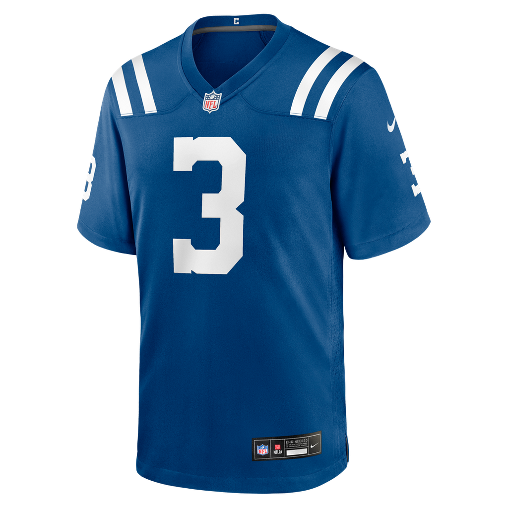 Indianapolis Colts Spencer Shrader Nike Royal Game Jersey