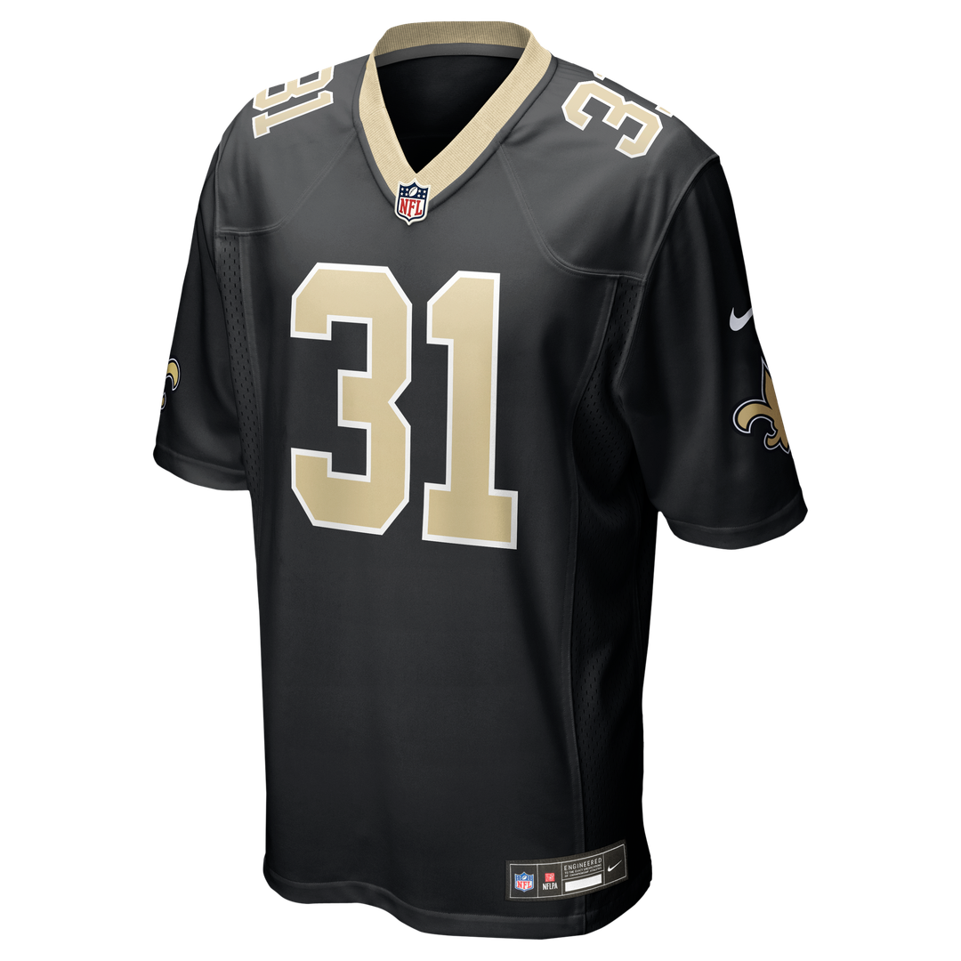 New Orleans Saints Jordan Howden Nike Black Game Jersey