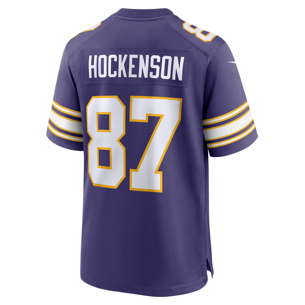 Minnesota Vikings T.J. Hockenson Nike Purple Classic Game Jersey