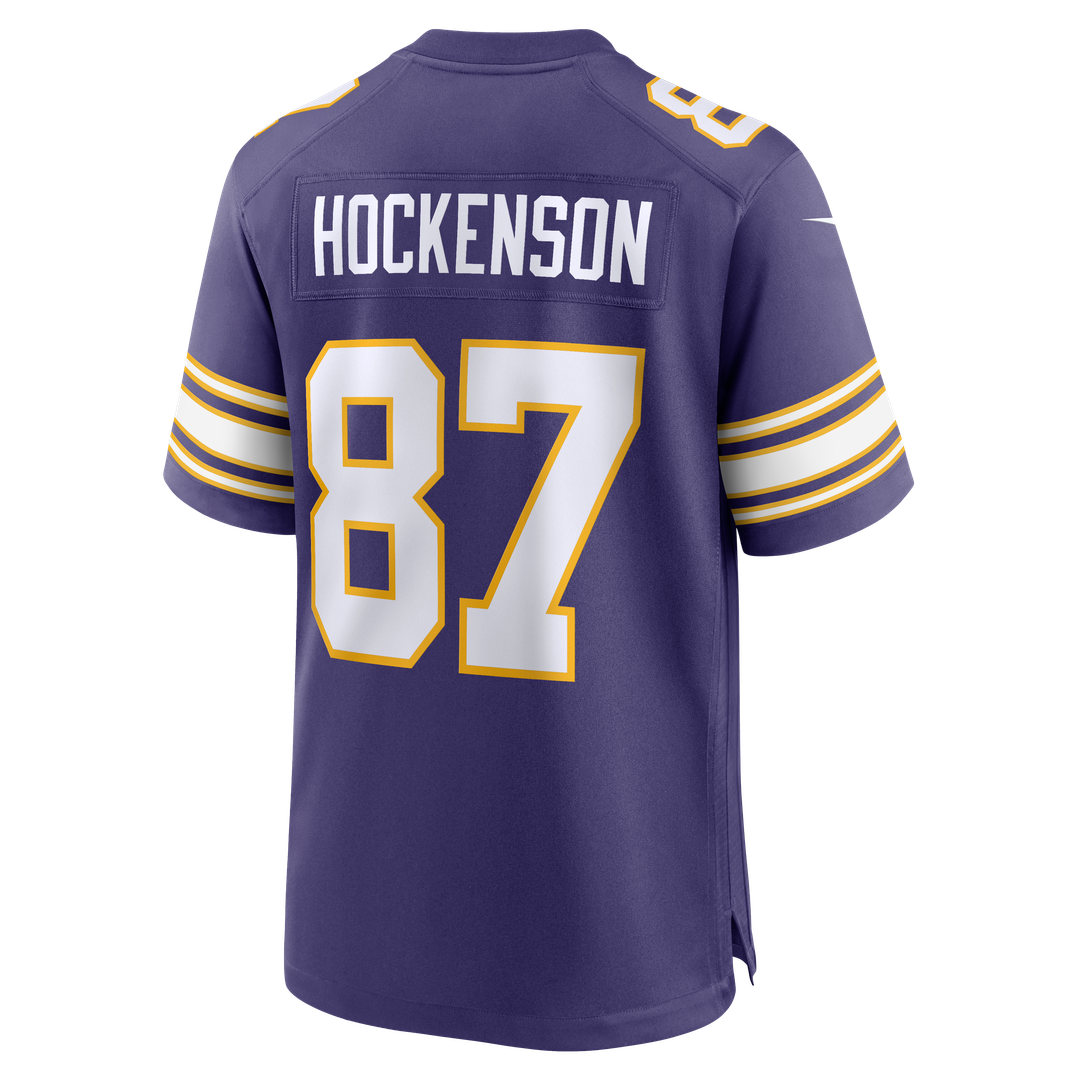 Minnesota Vikings T.J. Hockenson Nike Purple Classic Game Jersey