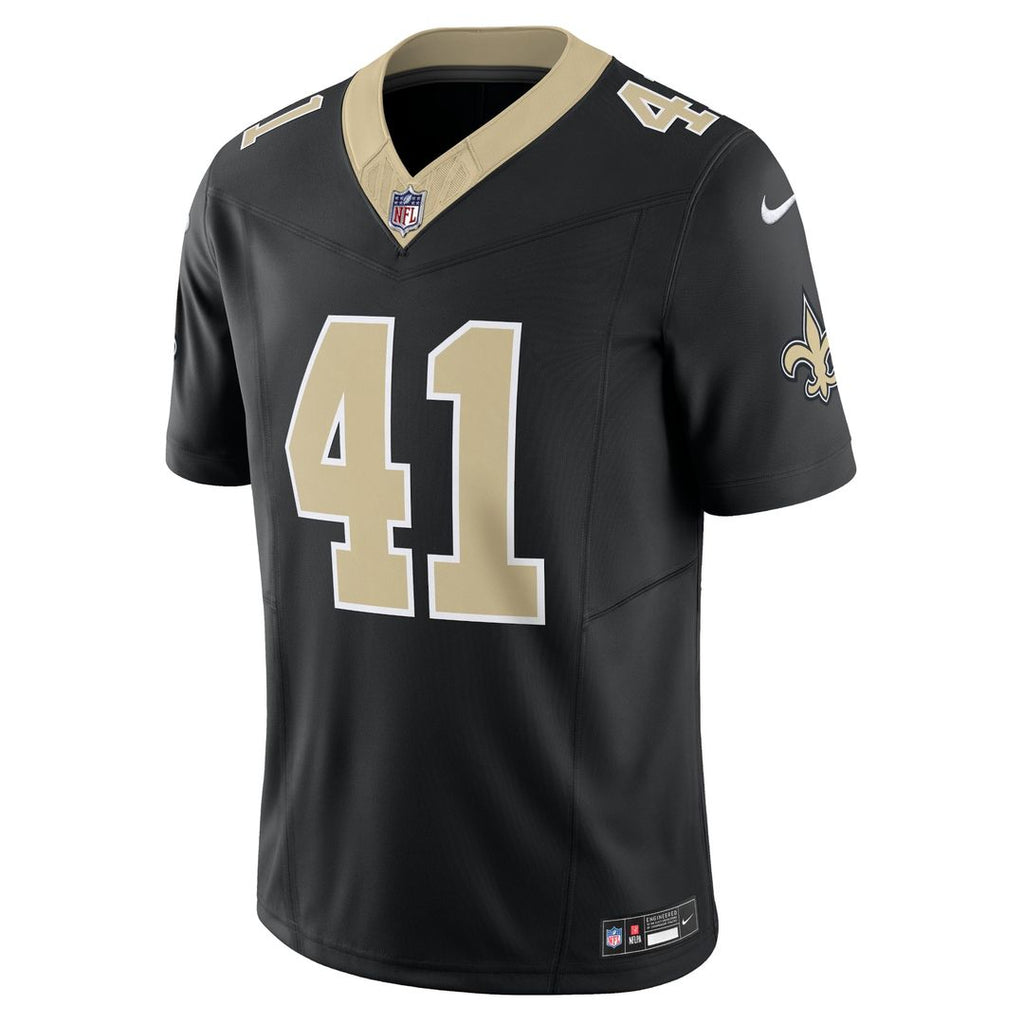 New Orleans Saints Alvin Kamara Nike Black Vapor FUSE Limited Jersey