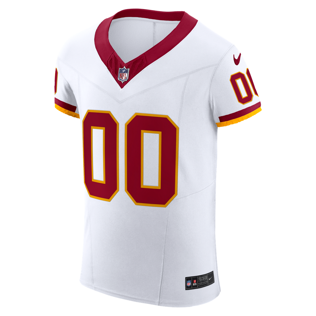 Washington Commanders Nike White Vapor FUSE Elite Custom Jersey
