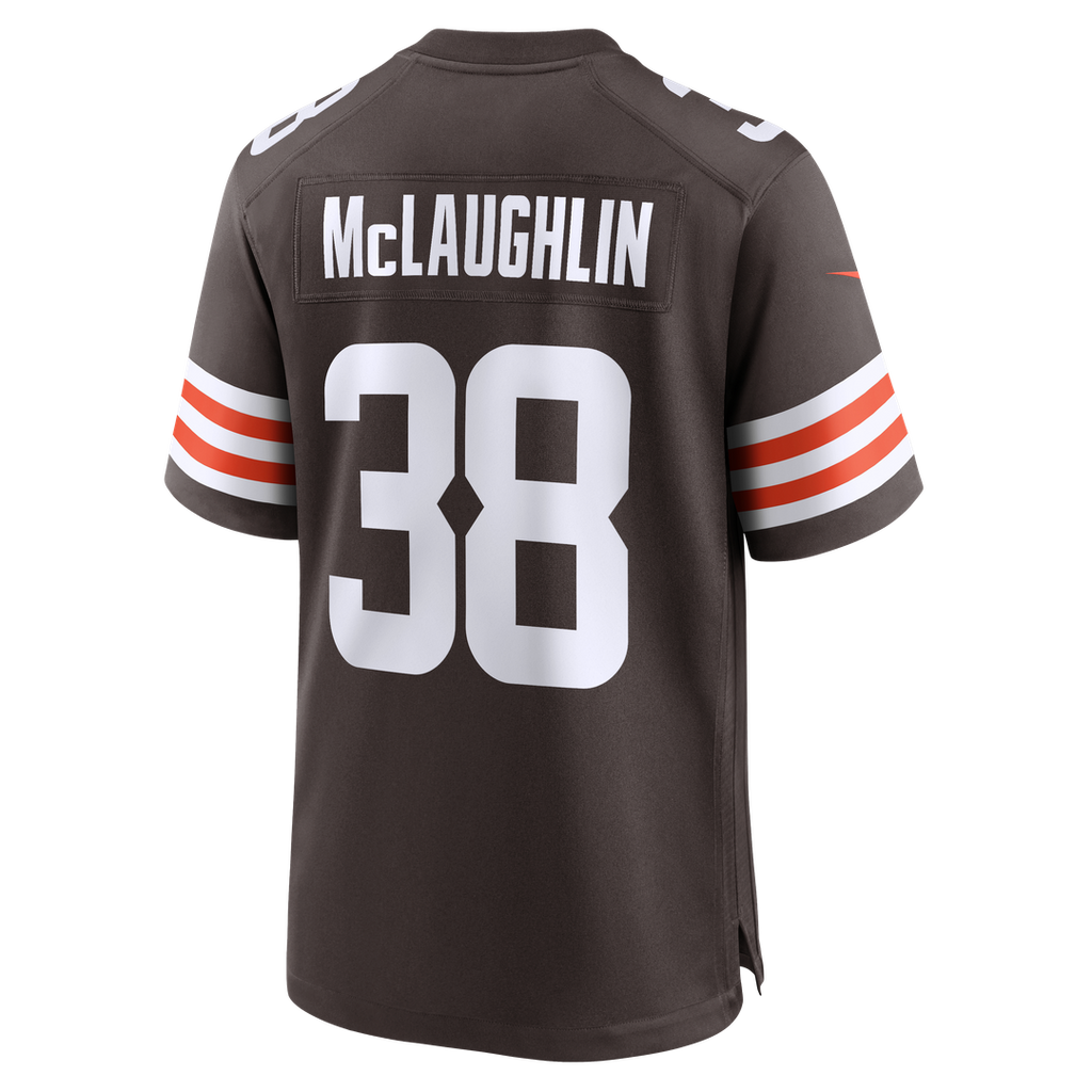 Cleveland Browns Jaleel McLaughlin Nike Brown Game Jersey