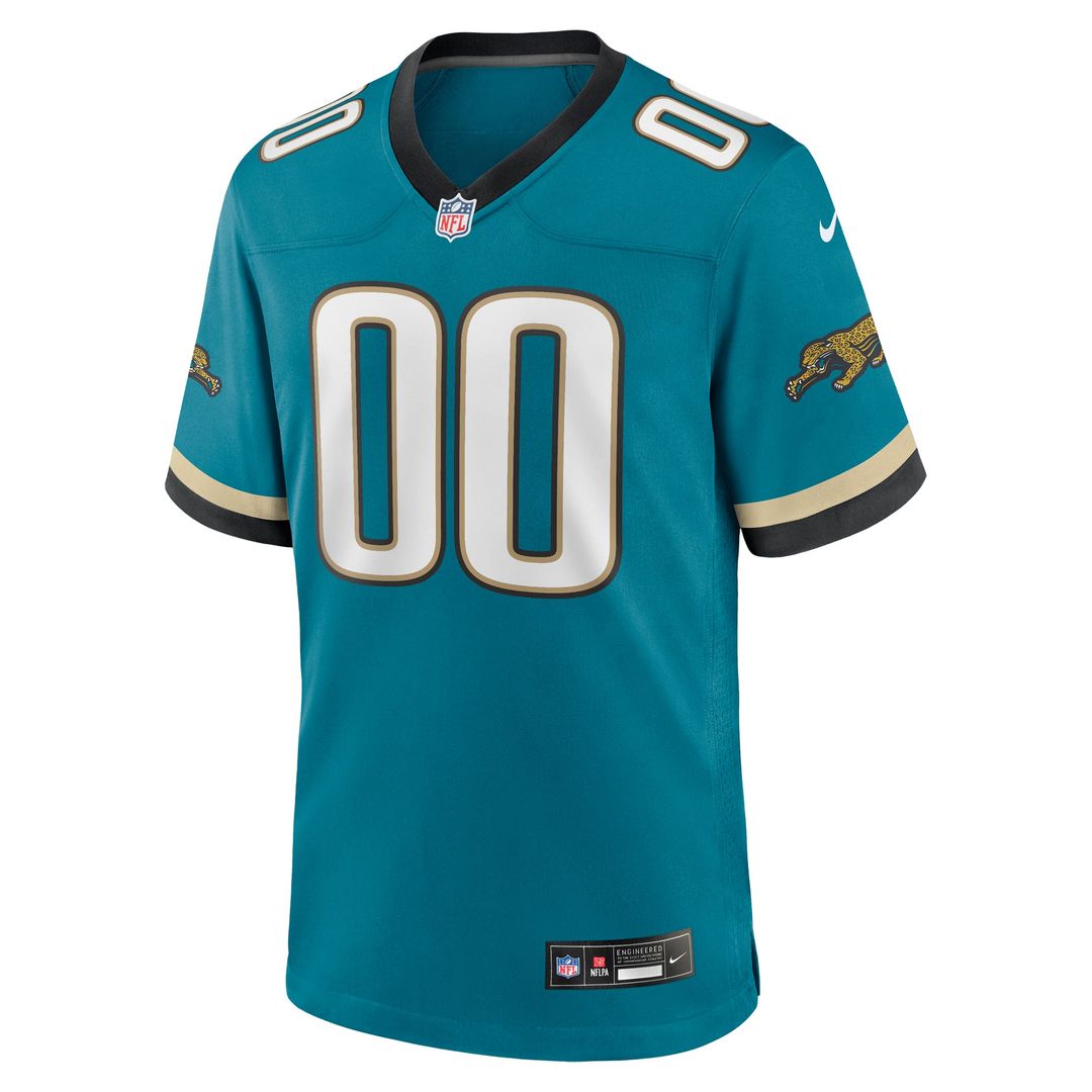 Jacksonville Jaguars Nike Teal Prowler Throwback Custom Jersey
