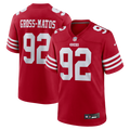 San Francisco 49ers Yetur Gross - Matos Nike Scarlet Game Jersey
