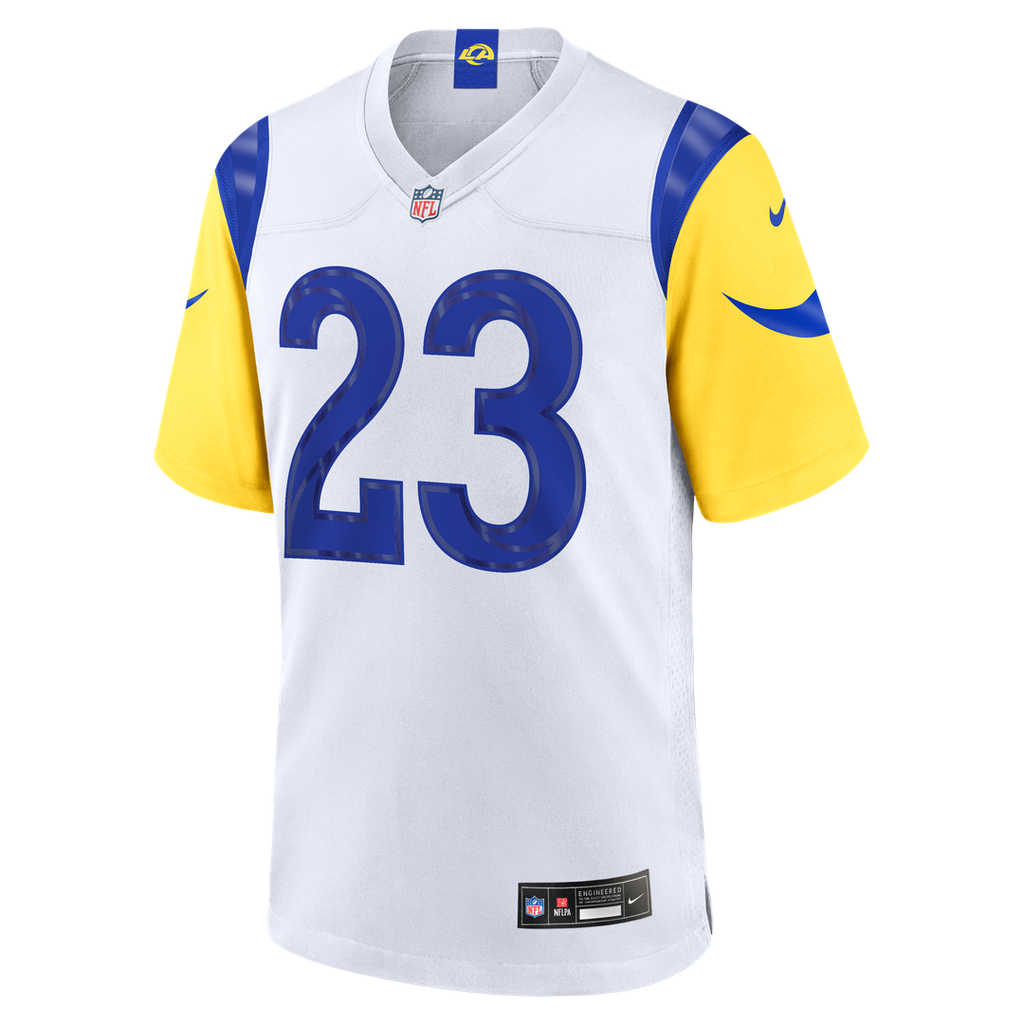 Los Angeles Rams Kyren Williams Nike White White Game Jersey