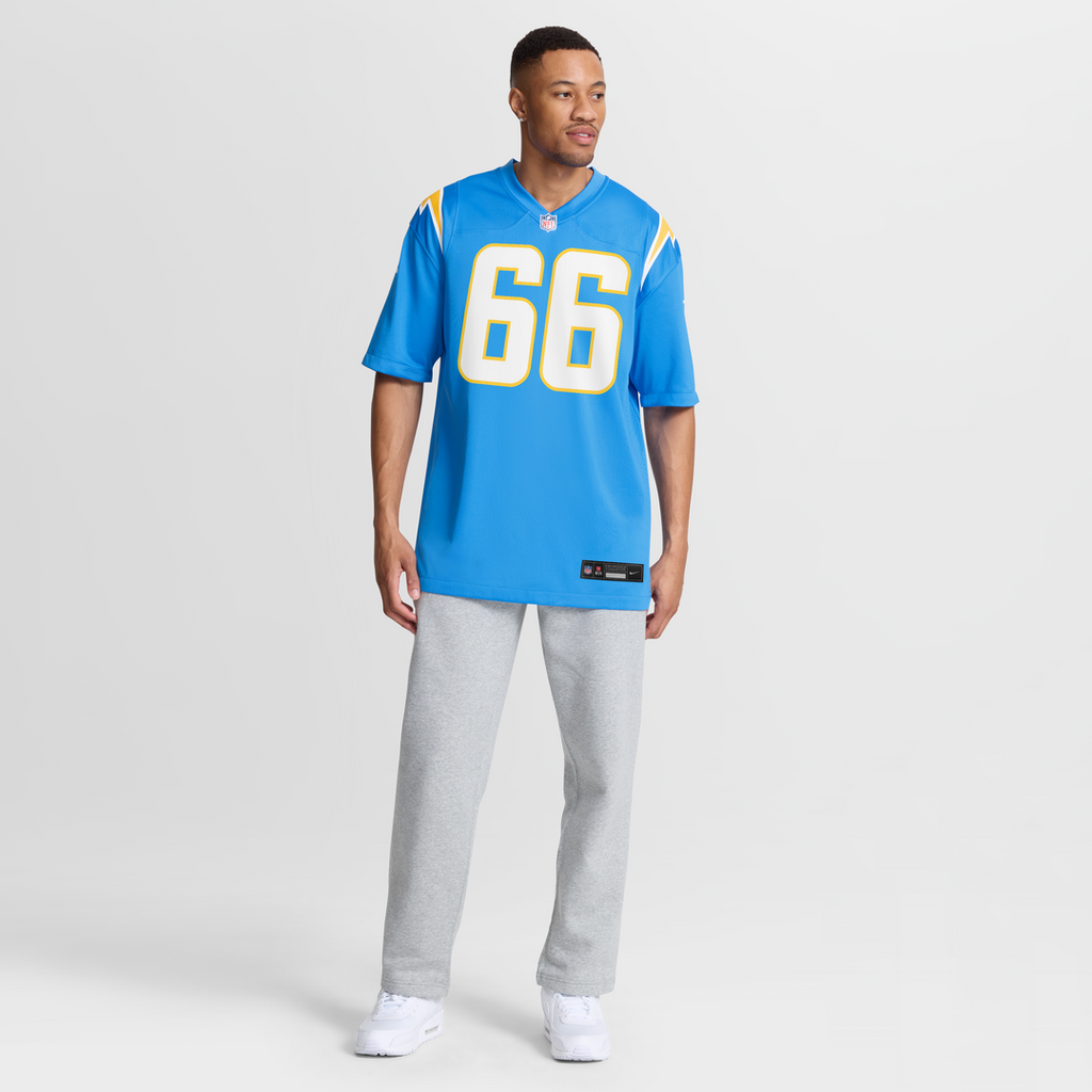 Los Angeles Chargers Jake Slaughter Nike Powder Blue Game Jersey