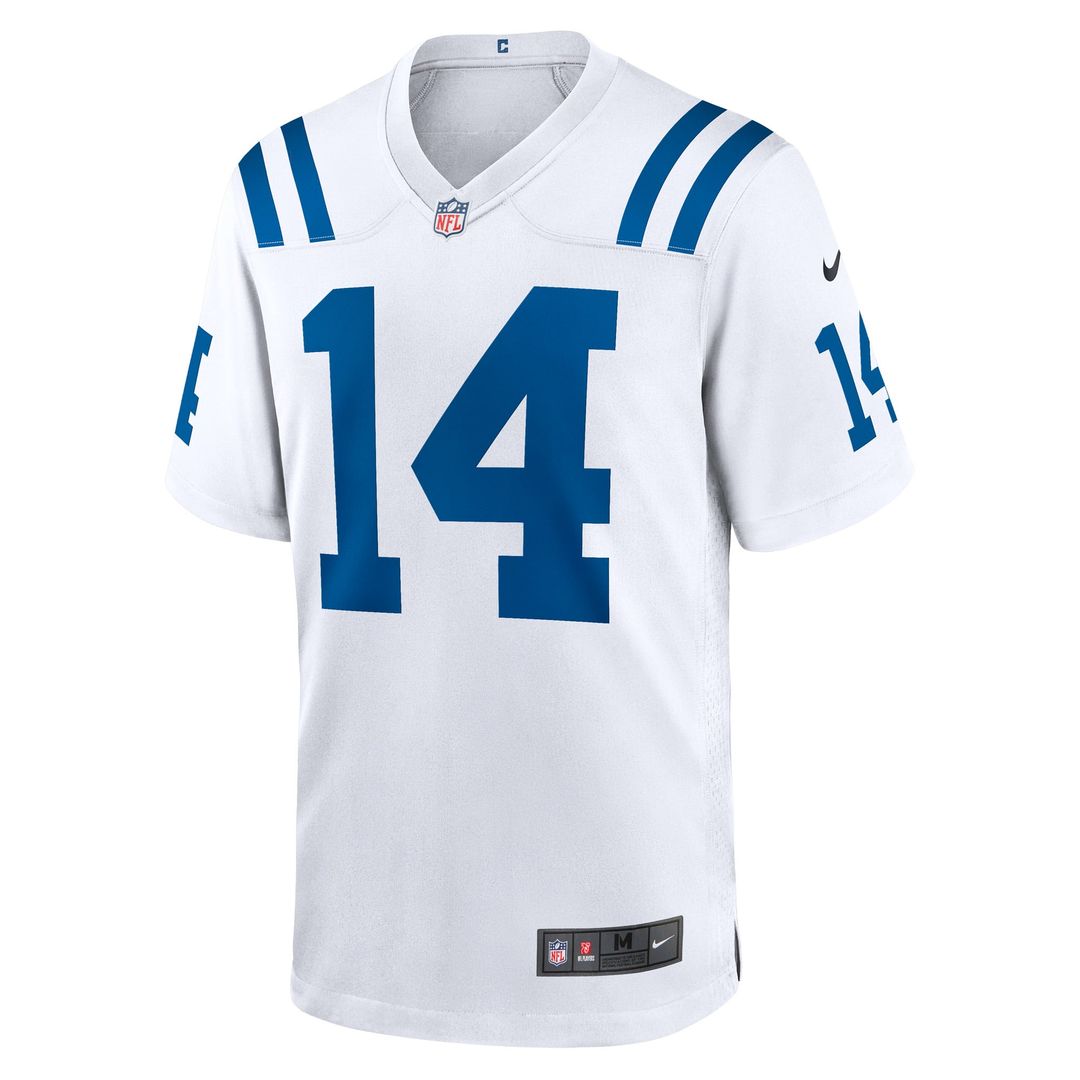 Indianapolis Colts Alec Pierce Nike White Away Game Jersey