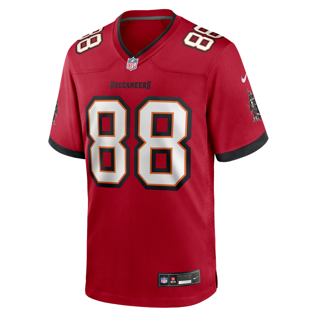 Tampa Bay Buccaneers Cade Otton Nike Red Game Jersey