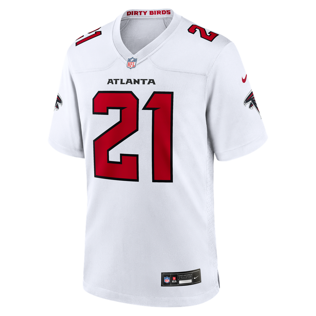 Atlanta Falcons Deion Sanders Nike Red Retired Game Jersey