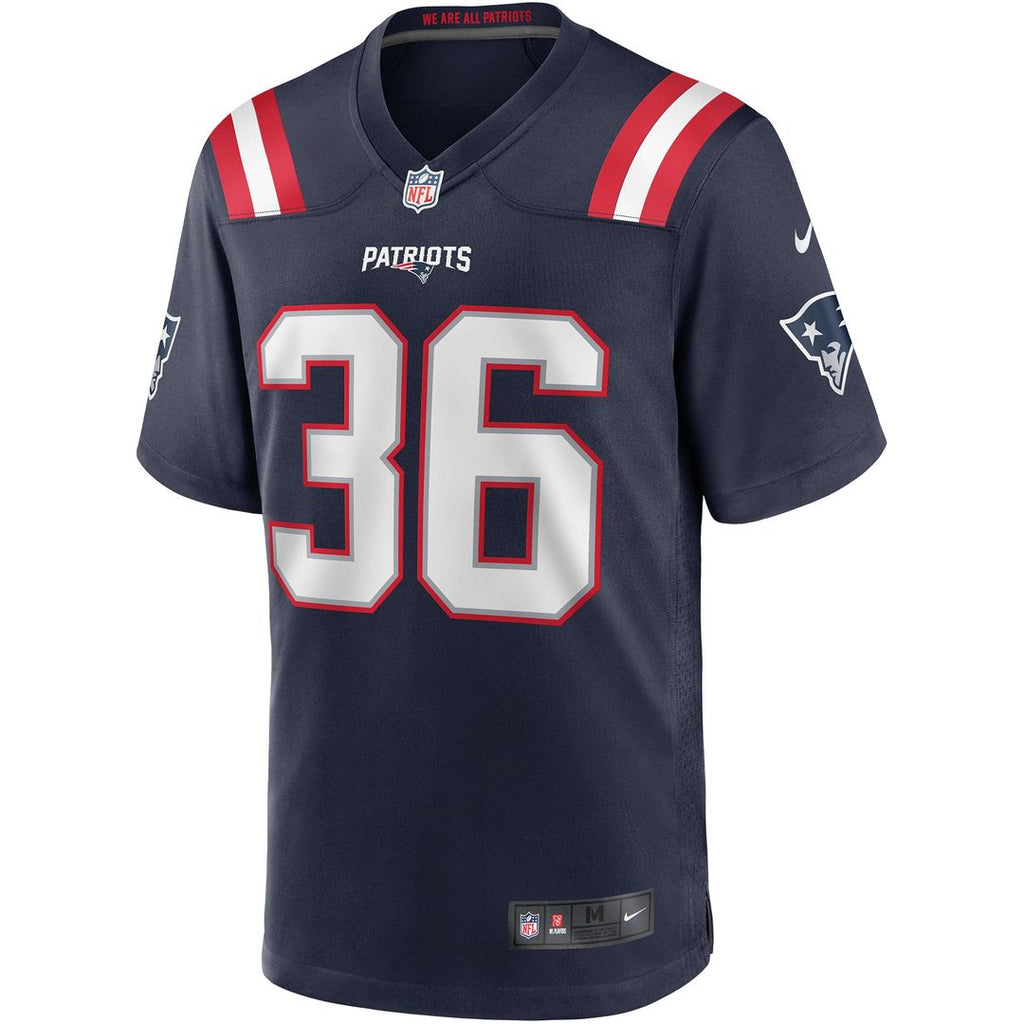 New England Patriots Lawyer Milloy Nike Navy Retired Player Game Jersey
