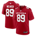Arizona Cardinals Xavier Weaver Nike Cardinal Game Jersey