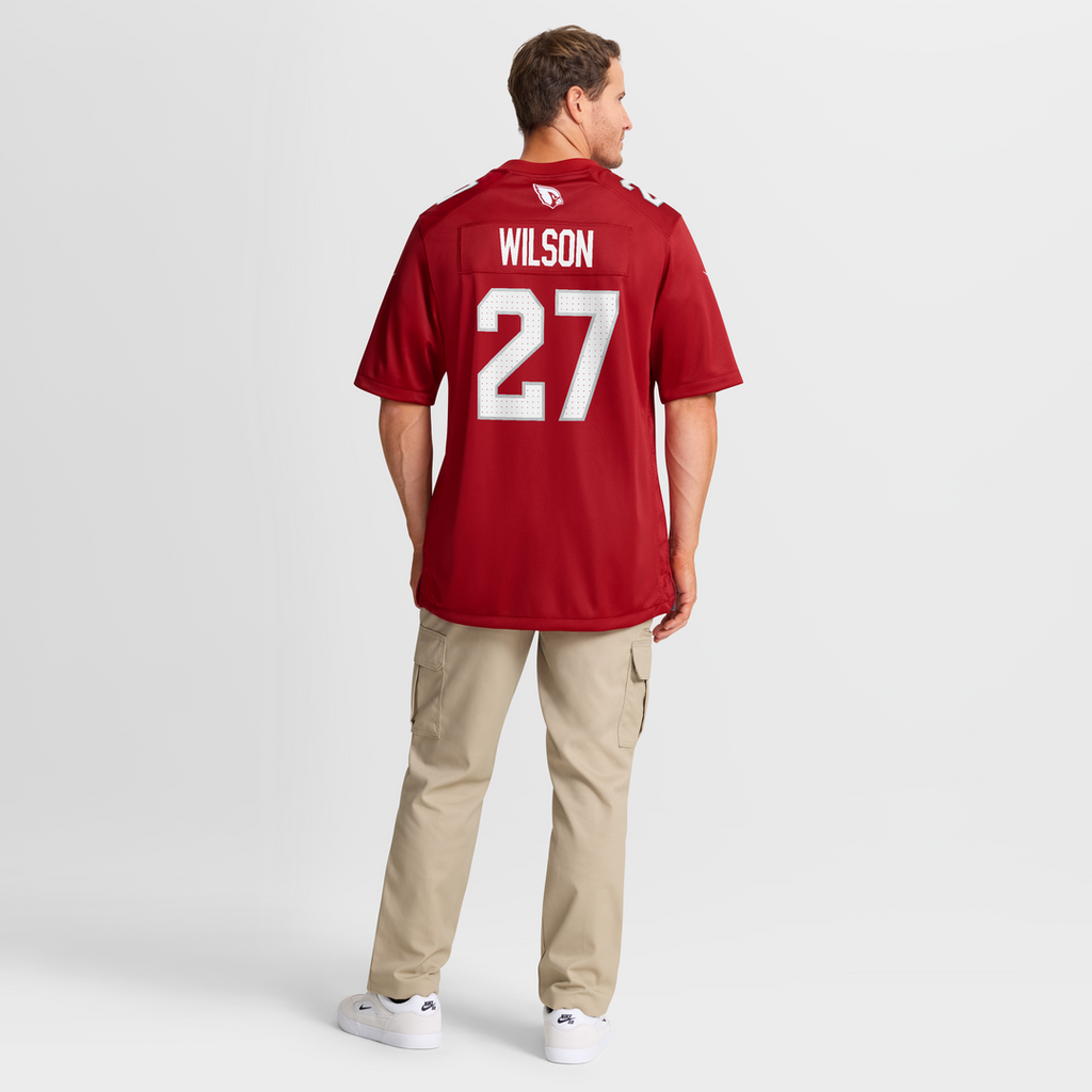 Arizona Cardinals Divaad Wilson Nike Cardinal Game Jersey