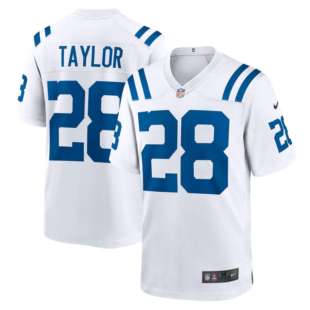 Indianapolis Colts Jonathan Taylor Nike White Game Jersey