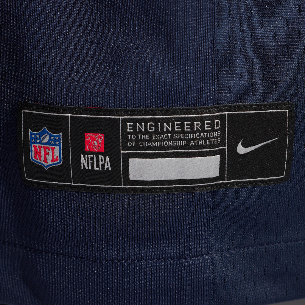 Chicago Bears Garrett Bradbury Nike Navy Game Jersey