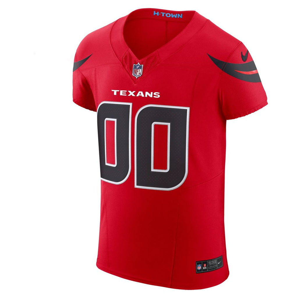 Houston Texans Nike Red Alternate Vapor FUSE Elite Custom Jersey