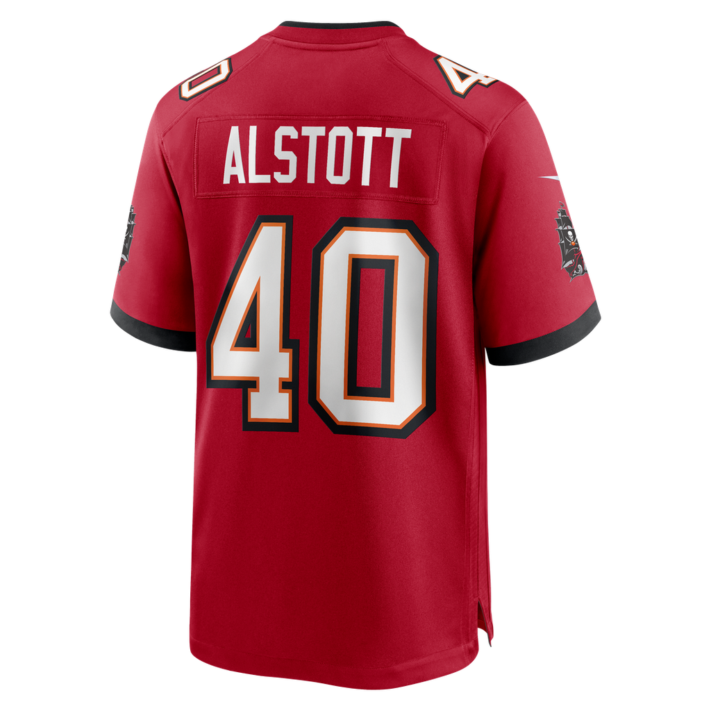 Tampa Bay Buccaneers Mike Alstott Nike Red Retired Game Jersey