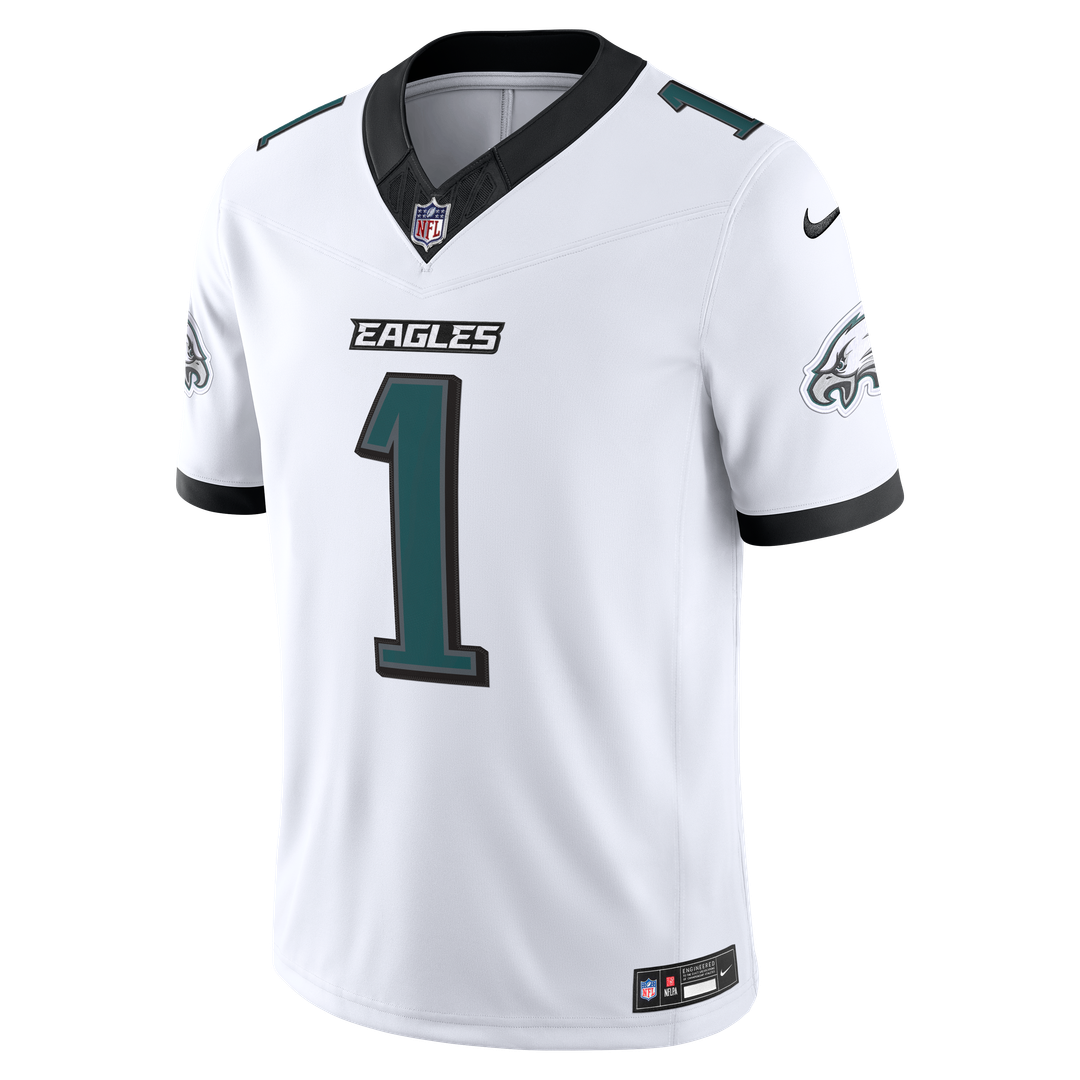 Philadelphia Eagles Jalen Hurts Nike Midnight Green Team Vapor FUSE Stitched Limited Jersey