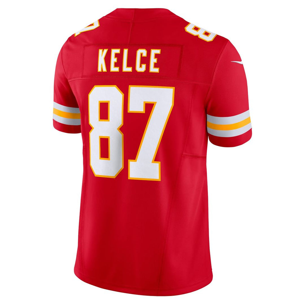 Kansas City Chiefs Travis Kelce Nike Red Vapor FUSE Limited Jersey