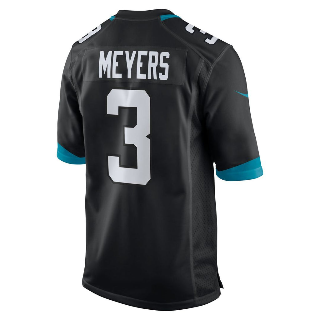 Jacksonville Jaguars Jakobi Meyers Nike Teal Game Jersey