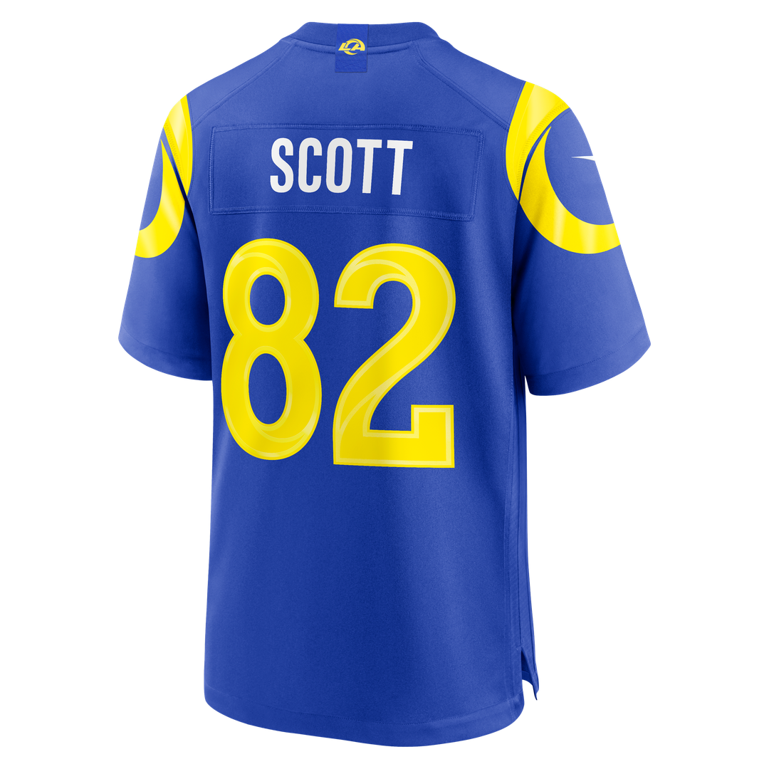 Los Angeles Rams Tyler Scott Nike Royal Game Jersey