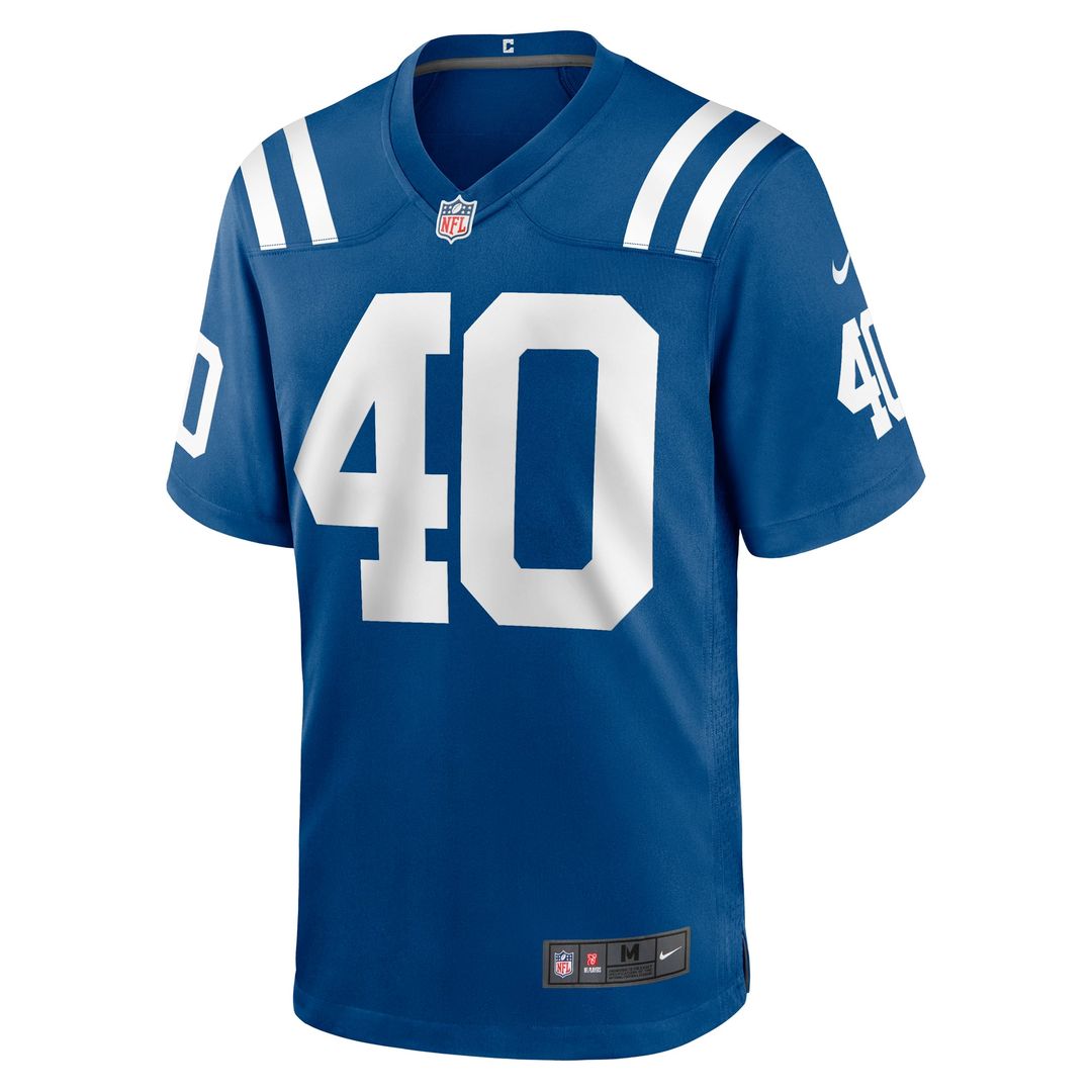Indianapolis Colts Jaylon Jones Nike Royal Game Jersey