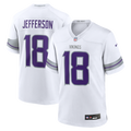 Minnesota Vikings Justin Jefferson Nike White Alternate Game Jersey