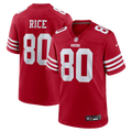 San Francisco 49ers Jerry Rice Nike Scarlet Retired Team Game Jersey