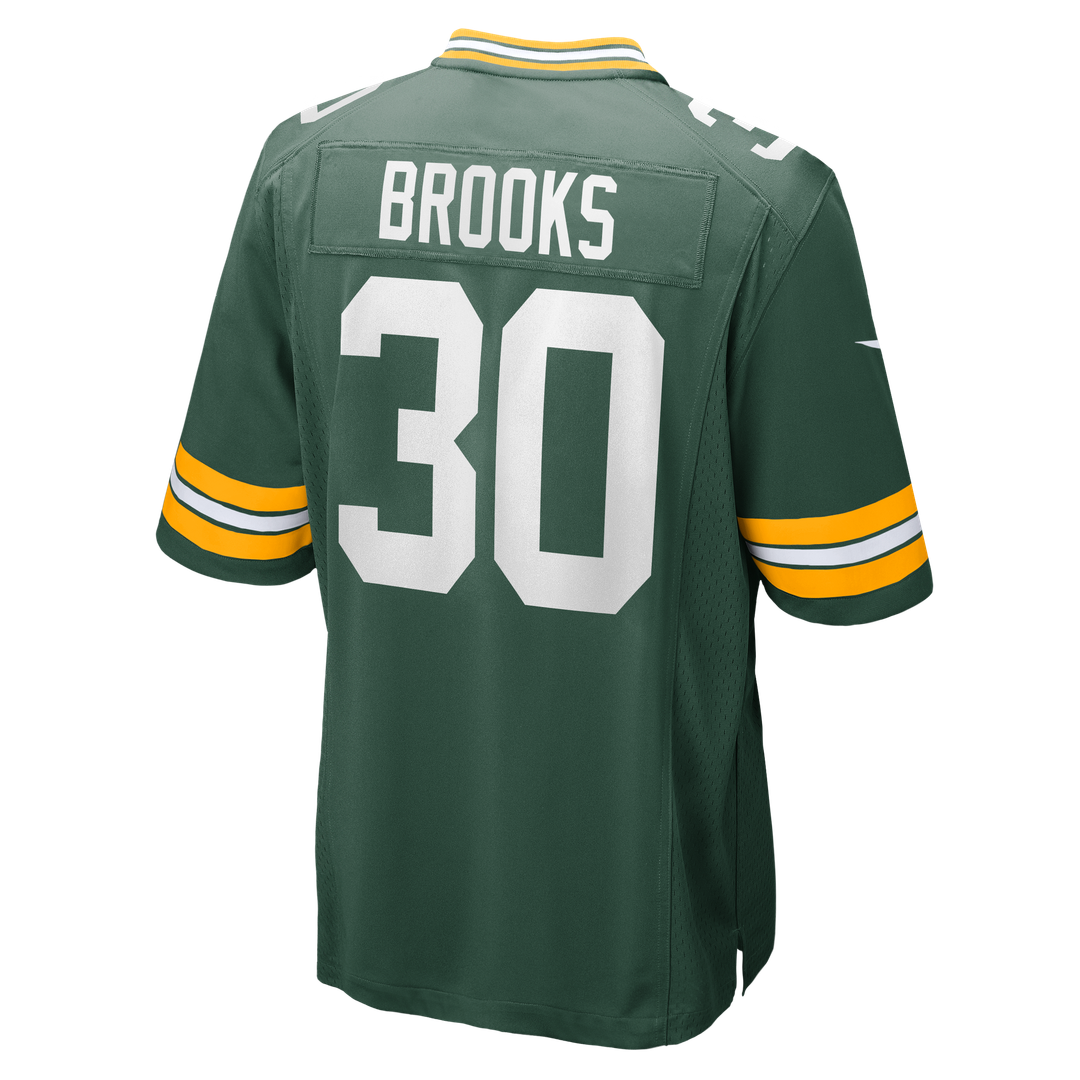 Green Bay Packers Chris Brooks Nike Green Game Jersey