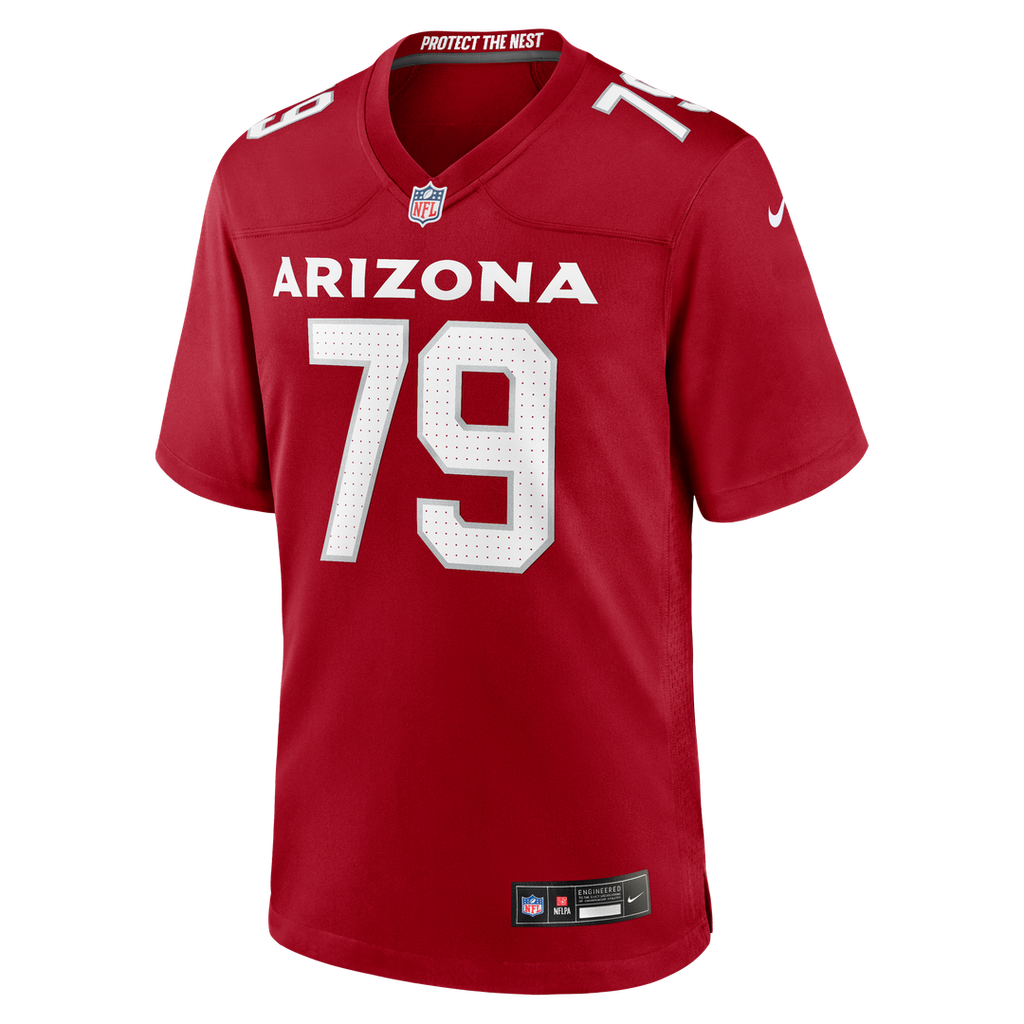 Arizona Cardinals PJ Mustipher Nike Cardinal Game Jersey